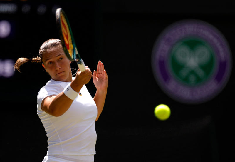 Wimbledon 2025 live – day five, GAME, SET AND MATCH! Kartal 6-4, 6-2 Parry - KARTAL WINS!, *Kartal 6-4, 5-2 Parry, Kartal 6-4, 5-1 Parry*, *Kartal 6-4, 4-1 Parry, Kartal 6-4, 4-0 Parry*, *Kartal 6-4, 3-0 Parry - KARTAL BREAKS AGAIN!, Kartal 6-4, 2-0 Parry*, *Kartal 6-4, 1-0 Parry - KARTAL BREAKS PARRY, Kartal wins the first set, SET! Kartal 6-4 Parry - SONAY KARTAL WINS THE FIRST SET!, *Kartal 5-4 Parry - KARTAL BREAKS AND WILL SERVE FOR THE SET, Kartal 4-4 Parry*, *Kartal 3-4 Parry - KARTAL BREAKS BACK, Kartal 2-4 Parry*, Kartal 1-4 Parry*, Kartal 1-3 Parry*, *Kartal 0-3 Parry, Kartal 0-2 Parry* - PARRY BREAKS, Osaka goes out to Pavlyuchenko, *Kartal 0-1 Parry, Kartal taking to Court 1, Jack Draper upholds the torturous tradition of a British Wimbledon hopeful, Order of play at Wimbledon today