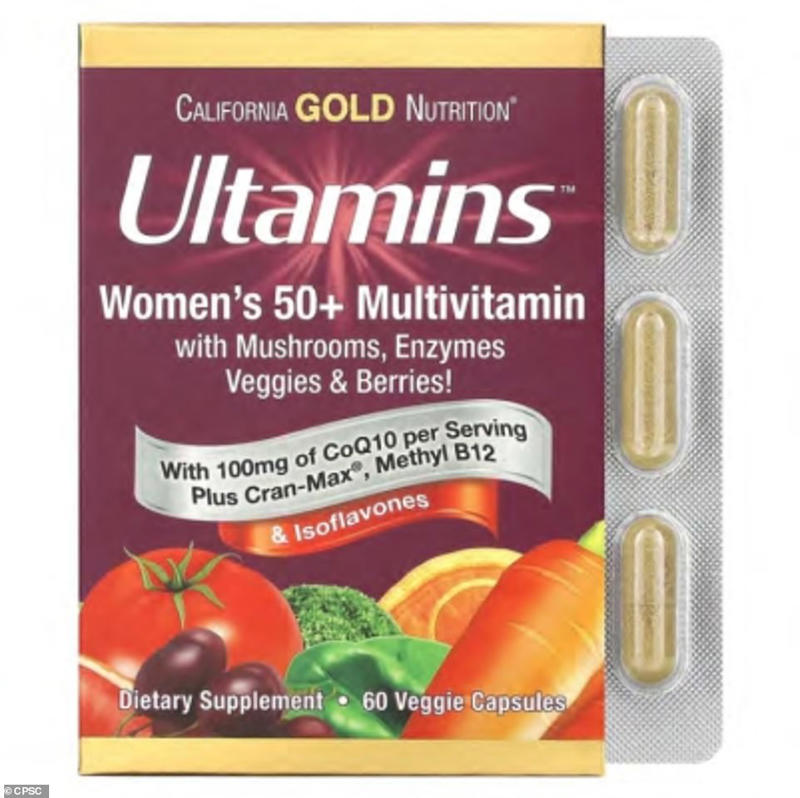 Vitamins sold at Walmart and Target are recalled