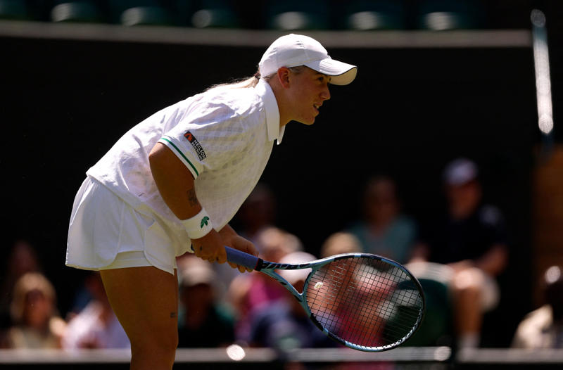 Wimbledon 2025 live – day five, GAME, SET AND MATCH! Kartal 6-4, 6-2 Parry - KARTAL WINS!, *Kartal 6-4, 5-2 Parry, Kartal 6-4, 5-1 Parry*, *Kartal 6-4, 4-1 Parry, Kartal 6-4, 4-0 Parry*, *Kartal 6-4, 3-0 Parry - KARTAL BREAKS AGAIN!, Kartal 6-4, 2-0 Parry*, *Kartal 6-4, 1-0 Parry - KARTAL BREAKS PARRY, Kartal wins the first set, SET! Kartal 6-4 Parry - SONAY KARTAL WINS THE FIRST SET!, *Kartal 5-4 Parry - KARTAL BREAKS AND WILL SERVE FOR THE SET, Kartal 4-4 Parry*, *Kartal 3-4 Parry - KARTAL BREAKS BACK, Kartal 2-4 Parry*, Kartal 1-4 Parry*, Kartal 1-3 Parry*, *Kartal 0-3 Parry, Kartal 0-2 Parry* - PARRY BREAKS, Osaka goes out to Pavlyuchenko, *Kartal 0-1 Parry, Kartal taking to Court 1, Jack Draper upholds the torturous tradition of a British Wimbledon hopeful, Order of play at Wimbledon today