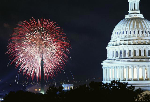 The Original Independence Day, Why do we celebrate the Fourth of July with fireworks?, When were fireworks invented?, When did the Fourth of July become a federal holiday?