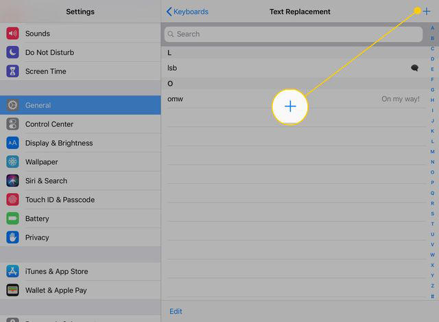 How to Customize Your iPad Keyboard, Customizable Settings for the iPad Keyboard, How to Create an iPad Keyboard Shortcut, How to Install a Custom Keyboard