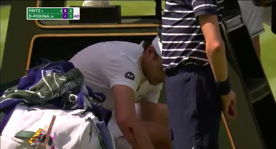 Wimbledon's Centre Court disrupted by emergency and timeouts