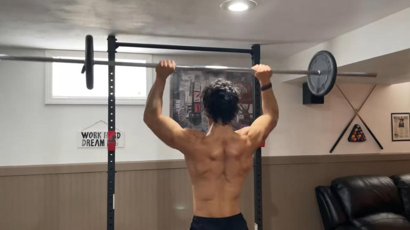 1. Triceps Dips, 2. Diamond Push-Ups, 3. Overhead Triceps Extensions, 4. Bent-Over Rows, 5. Reverse Flys, 6. Triceps Kickbacks, 7. Lateral Arm Circles, 8. Downward Dog To Plank Flow, 9. Resistance Band Pull-Aparts, 10. Push-Up Holds, 11. Zottman Curls, 12. Pike Push-Ups, 13. Wall Angels, 14. Plank-To-Shoulder Tap, 15. Standing Overhead Press, 16. Close-Grip Bench Press, 17. Cable Triceps Pushdowns, 18. Inverted Rows, 19. Renegade Rows, 20. Batwing Rows