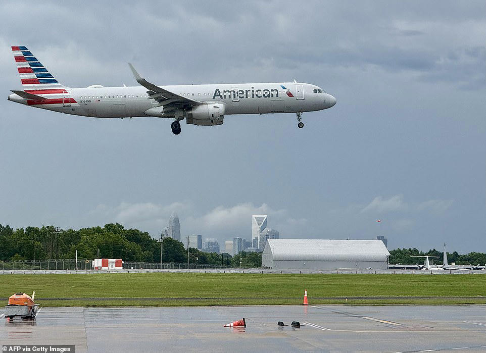 American Airlines flight diverted mid-air