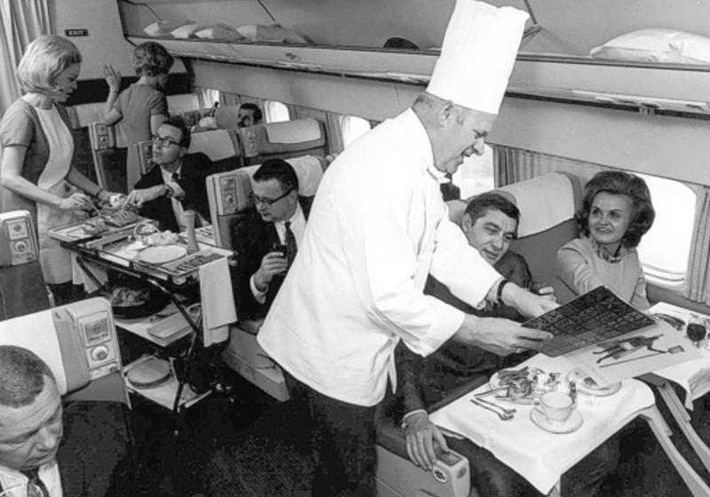 “First class on a United flight, 1970.” “My dad, probably 1970s. This is my favourite photo of him.”, “Pacific Southwest Airlines Stewardesses from the 70’s.”, “Economy class flying in 1970.”, “70’s Vintage Airline Stewardess.”, “Iran Air flight attendants in the 1970s.”, “First class on a United flight, 1970.”, An American Airlines advertisement from 1971., “Led Zeppelin (Early 1970s).”, “Chilling and smoking mid-air in the 70s.”, “Southwest Airlines Flight Attendant, Late 70s.”, “Elvis Presley & Linda Thompson boarding a plane mid 70’s.”, “My flight attendant mom getting some oxygen for her hangover (70s).”, “Economy seating on Pan Am in the 70s.”, “These Vintage Photos of flight Stewardesses 70’s.”