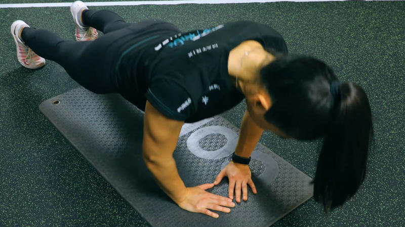 1. Triceps Dips, 2. Diamond Push-Ups, 3. Overhead Triceps Extensions, 4. Bent-Over Rows, 5. Reverse Flys, 6. Triceps Kickbacks, 7. Lateral Arm Circles, 8. Downward Dog To Plank Flow, 9. Resistance Band Pull-Aparts, 10. Push-Up Holds, 11. Zottman Curls, 12. Pike Push-Ups, 13. Wall Angels, 14. Plank-To-Shoulder Tap, 15. Standing Overhead Press, 16. Close-Grip Bench Press, 17. Cable Triceps Pushdowns, 18. Inverted Rows, 19. Renegade Rows, 20. Batwing Rows
