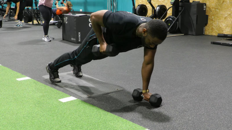 1. Triceps Dips, 2. Diamond Push-Ups, 3. Overhead Triceps Extensions, 4. Bent-Over Rows, 5. Reverse Flys, 6. Triceps Kickbacks, 7. Lateral Arm Circles, 8. Downward Dog To Plank Flow, 9. Resistance Band Pull-Aparts, 10. Push-Up Holds, 11. Zottman Curls, 12. Pike Push-Ups, 13. Wall Angels, 14. Plank-To-Shoulder Tap, 15. Standing Overhead Press, 16. Close-Grip Bench Press, 17. Cable Triceps Pushdowns, 18. Inverted Rows, 19. Renegade Rows, 20. Batwing Rows