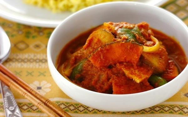 炒めるだけ！ 彩りきれいな夏野菜キーマカレー, 夏野菜のスピードカレー, 和風夏野菜カレー, やみつきスパイシー！ たっぷり夏野菜のスープカレー, メカジキと夏野菜のカレー, 夏野菜ドライカレー