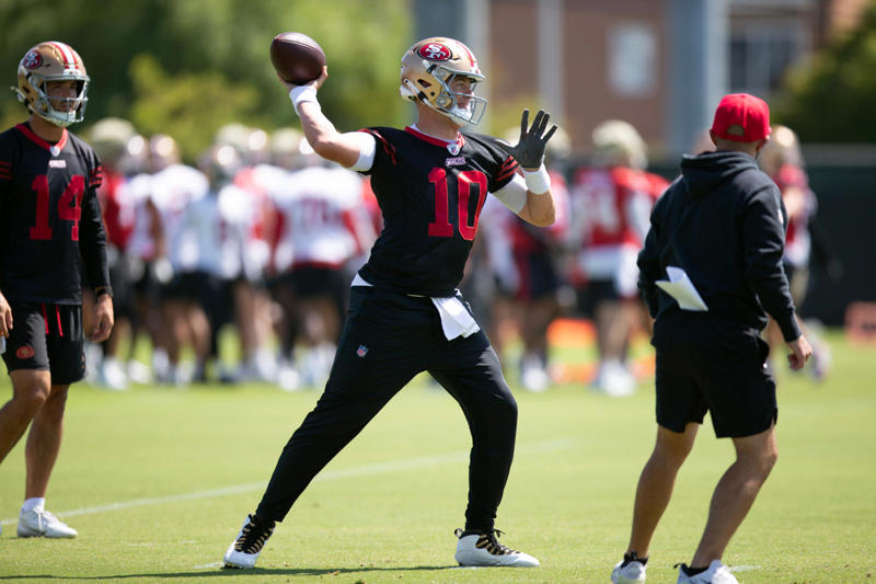 5. LB Fred Warner, 4. QB Mac Jones, 3. DE Nick Bosa, 2. RB Christian McCaffrey, 1. QB Brock Purdy