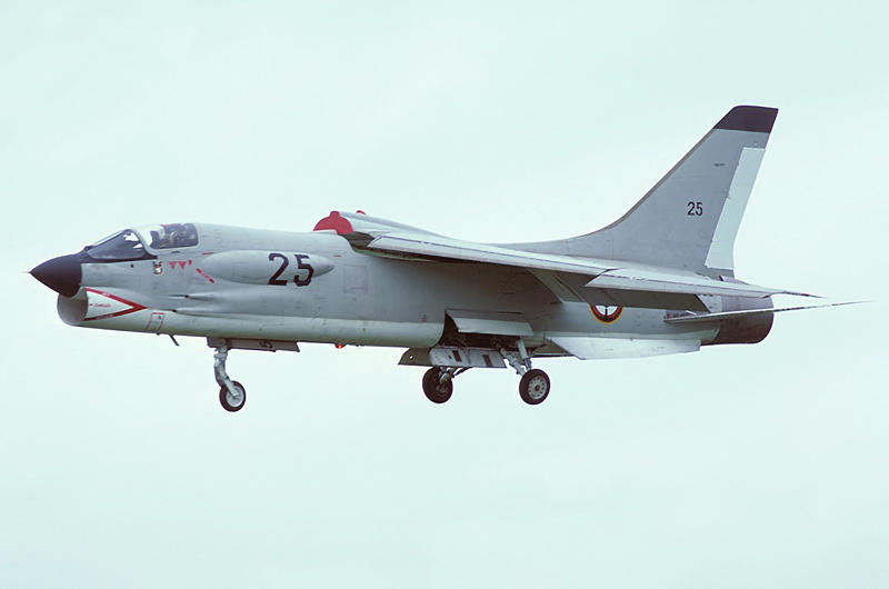 10: Mikoyan-Gurevich MiG-19 ‘Farmer’, 9: Folland/HAL Gnat, 8: Joint place: Mikoyan-Gurevich MiG-17, 8: Joint place: Dassault Super Mystère, 8: Joint place: Lockheed F-104 Starfighter, 7: Northrop F-5 Freedom Fighter, 6: English Electric Lightning, 5: Saab 35 Draken, 4: Mikoyan MiG-21 ‘Fishbed’, 3. Dassault Mirage III, 2: Vought F-8 Crusader, 1: McDonnell Douglas Phantom II