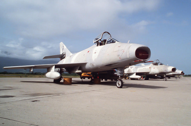 10: Mikoyan-Gurevich MiG-19 ‘Farmer’, 9: Folland/HAL Gnat, 8: Joint place: Mikoyan-Gurevich MiG-17, 8: Joint place: Dassault Super Mystère, 8: Joint place: Lockheed F-104 Starfighter, 7: Northrop F-5 Freedom Fighter, 6: English Electric Lightning, 5: Saab 35 Draken, 4: Mikoyan MiG-21 ‘Fishbed’, 3. Dassault Mirage III, 2: Vought F-8 Crusader, 1: McDonnell Douglas Phantom II