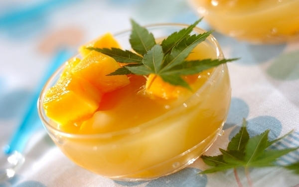 簡単！ 水ようかん 市販のこしあんと糸かんてんで作る, 栗入り水ようかん, リンゴの水ようかん, イチゴ水ようかん, マンゴーの水ようかん, ココア風味の水ようかん