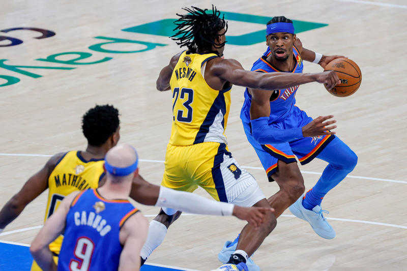 Tyrese Haliburton, Pacers gave it everything they had, Shai Gilgeous-Alexander's split-second decisions were much sharper, OKC pulled away by playing Thunder basketball, A perfect storm could be brewing in Oklahoma City