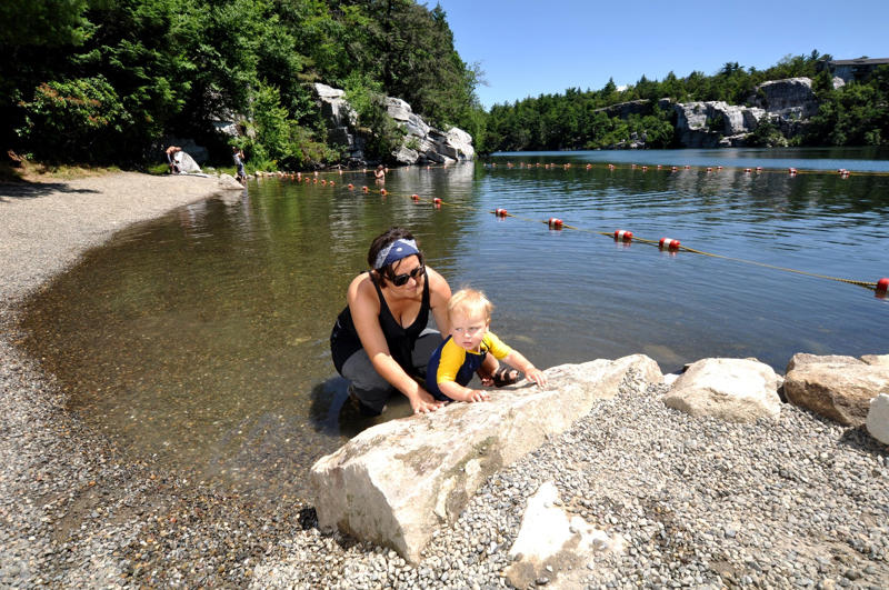 Robert H. Treman State Park, Kershaw Park, Taughannock Falls State Park, Eagle's Cliff Falls, Fillmore Glen State Park, Green Lakes State Park, Minnewaska State Park Preserve, Swimming safety tips