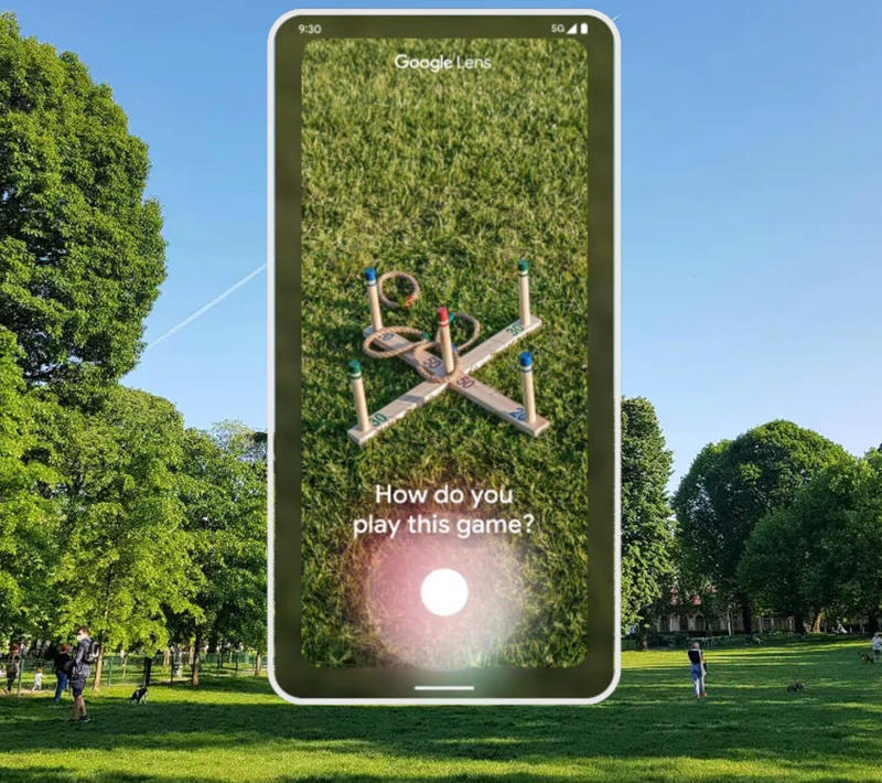 Translate signs and menus on the spot, Verify vacation rentals before you book, Ask questions about what you see, Deep dive with the About this image feature, Summarize and translate text from a photo, Get souvenir details instantly when traveling