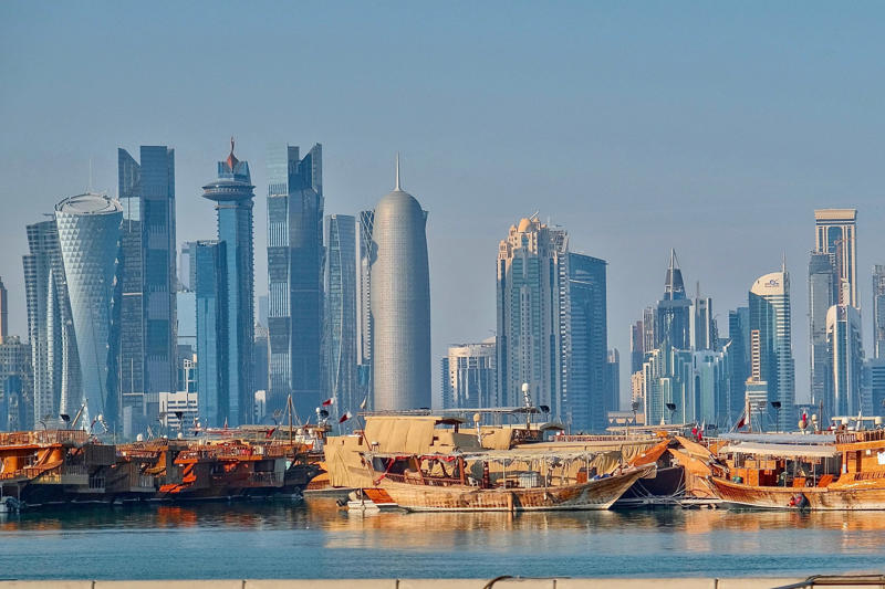 What happened in Qatar last night? ,      Sign up to The Getaway newsletter   , What happened to flights arriving in Qatar?, What happens next?, What does the Foreign Office say about visiting Qatar?, How far is Qatar from Israel and Iran? , Is it safe to travel to Dubai, Jordan and other holiday destinations?, What is happening in Israel and Iran?