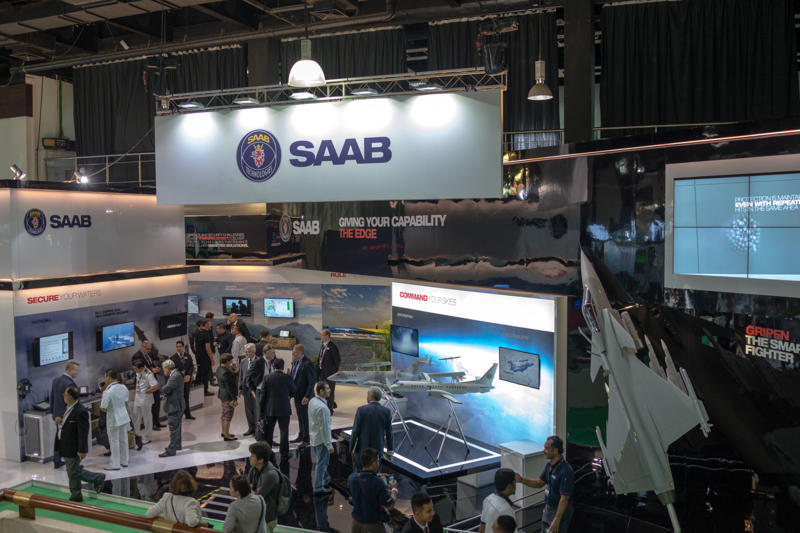 15. SAAB AB, Sweden, 14. Leonardo, Italy, 13. Bharat Electronics, India, 12. Kongsberg Gruppen, Norway, 11. Hindustan Aeronautics, India, 10. L3Harris Technologies, US, 9. Thales, France, 8. Northrop Grumman, US, 7. General Dynamics, US, 6. BAE Systems, UK, 5. Rheinmetall, Germany, 4. Lockheed Martin, US, 3. Safran, France, 2. Honeywell, US, 1. RTX, US