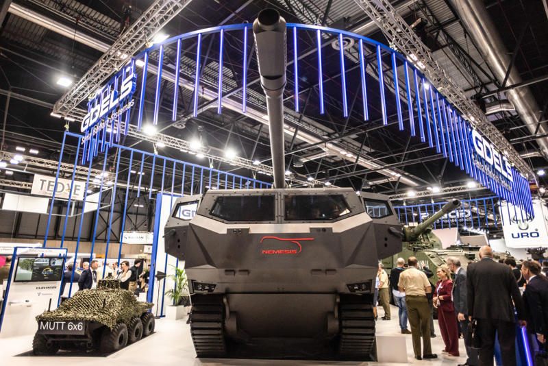 15. SAAB AB, Sweden, 14. Leonardo, Italy, 13. Bharat Electronics, India, 12. Kongsberg Gruppen, Norway, 11. Hindustan Aeronautics, India, 10. L3Harris Technologies, US, 9. Thales, France, 8. Northrop Grumman, US, 7. General Dynamics, US, 6. BAE Systems, UK, 5. Rheinmetall, Germany, 4. Lockheed Martin, US, 3. Safran, France, 2. Honeywell, US, 1. RTX, US