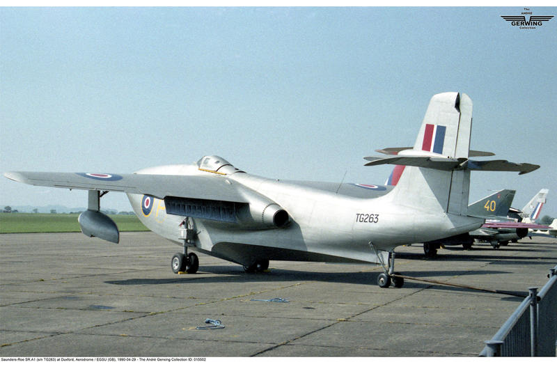 8: Saunders-Roe SR.A/1 (1947) 10: British Aerospace P.125, 9: British Aerospace P.1214-3, 8: Saunders-Roe SR.A/1 (1947), 7: Saunders-Roe SR.53, 6: Martin-Baker MB3, 5: Fairey Delta 3, 4: Hawker P.1103/P.1121 (never flown), 3: Martin-Baker MB5 (1942), 2: Miles M.20 (1940), 1: Hawker Siddeley P.1154
