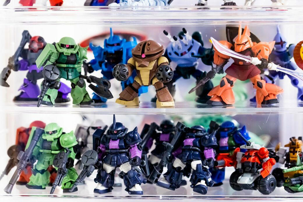 ガンダムは怒涛の供給が続く“不滅のコンテンツ”, ガンダムなら大人になっても遊んでいられる, 個性のない人生に“色”をつけてくれた「ガンダム愛」, 誰にも邪魔されない“趣味部屋”をつくる夢, 趣味と暮らしを両立させた部屋