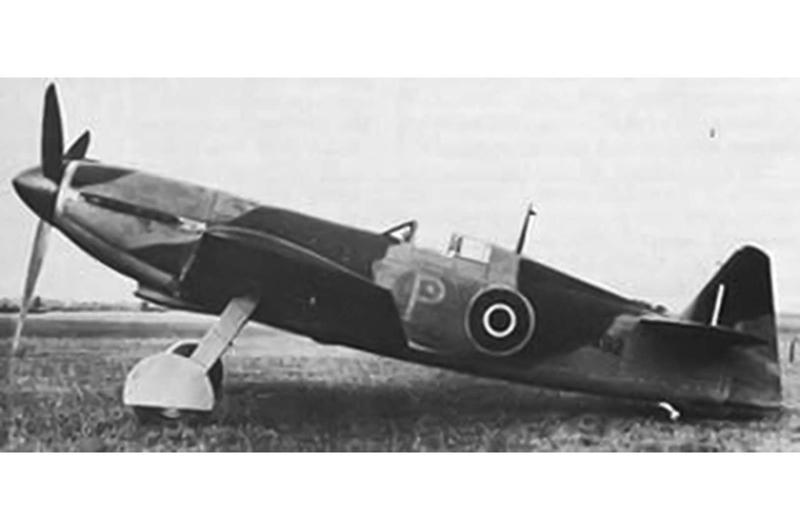 6: Martin-Baker MB3 10: British Aerospace P.125, 9: British Aerospace P.1214-3, 8: Saunders-Roe SR.A/1 (1947), 7: Saunders-Roe SR.53, 6: Martin-Baker MB3, 5: Fairey Delta 3, 4: Hawker P.1103/P.1121 (never flown), 3: Martin-Baker MB5 (1942), 2: Miles M.20 (1940), 1: Hawker Siddeley P.1154