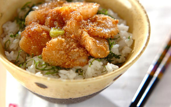 マグロとアボカドのハワイ風アヒポキ丼, ぶり漬け丼 大根おろし添え, 漬けカツオのサッパリおろし丼, サーモンの韓国風漬け丼, ホタテのゴマ漬け丼