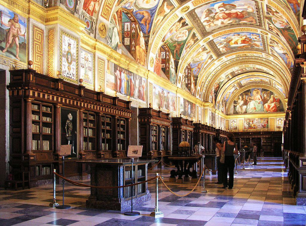 4. The Library of the Monastery of San Lorenzo de El Escorial, Spain 1. Baroque Austrian National Library, Vienna, 2. The Morgan Library & Museum in New York, New York, United States, 3. Bodleian Library in Oxford, U.K., 4. The Library of the Monastery of San Lorenzo de El Escorial, Spain, 5. Royal Portuguese Cabinet of Reading in Rio de Janeiro, Brazil, 6. Admont Abbey Library in Admont, Austria, 7. Bibliotheca Alexandrina in Alexandria, Egypt, 8. Stuttgart City Library in Stuttgart, Germany, 9. Klementinum National Library in Prague, Czech Republic, 10. Starfield Library in Seoul, South Korea, 11. Abbey Library of St. Gall in St. Gallen, Switzerland, 12. The Stephen A. Schwarzman Building of the New York Public Library, 13. Biblioteca do Convento de Mafra em Mafra, Portugal, 14. Piccolomini Library in Siena, Italy, 15. Seattle Central Library in Seattle, Washington, 16. Ateneo Grand Splendid in Buenos Aires, Argentina, 17. The Tianjin Binhai Library in Tianjin, China, 18. Library of Parliament in Ottawa, Canada, 19. State Library of South Australia in Adelaide, Australia, 20. Trinity College Library in Ireland, Dublin, 21. Wiblingen Monastery Library in Ulm, Germany, 22. Tama Art University Library in Tokyo, Japan, 23. George Peabody Library in Baltimore, Maryland, United States, 24. Beitou Public Library in Taipei, Taiwan, 25. Biblioteca Vasconcelos in Mexico City, Mexico