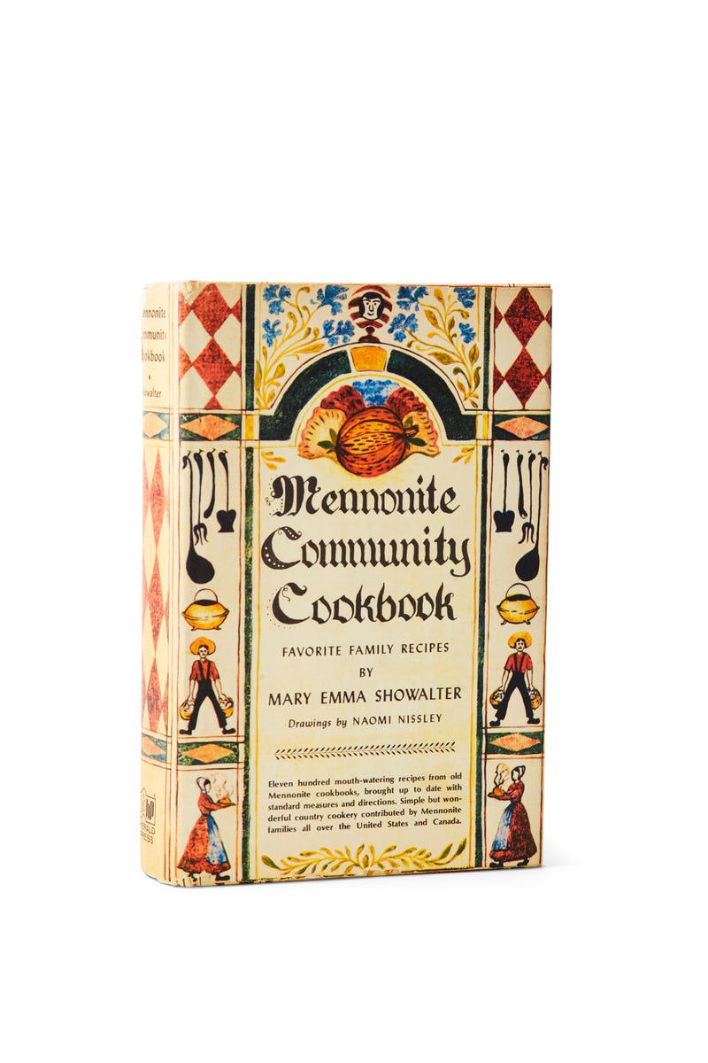 The Fireside Cook Book , Betty Crocker’s Cooky Book, Mennonite Community Cookbook, Community Cookbooks, The Art of Fish Cookery, Christmas Booklets