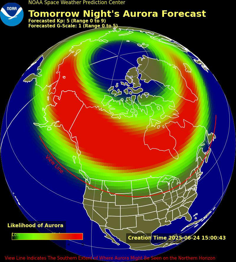 Will we see the northern lights tonight in Tennessee?, What is a geomagnetic storm?, Which states have the best chance of seeing the northern lights tonight?, When could Tennessee see the aurora borealis again?, What is a coronal mass ejection?, Do solar storms cause the aurora borealis? What exactly does?, Has the aurora borealis been visible in Tennessee before?