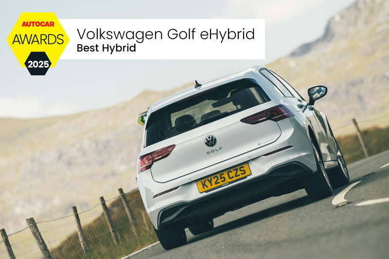 BEST HYBRID: VW Golf eHybrid 5 STAR CAR: Porsche 911 S/T, 5 STAR CAR: Skoda Superb Estate, 5 STAR CAR: Hyundai Ioniq 5 N, BEST FUN EV: Alpine A290, BRITAIN’S BEST DRIVER’S CAR: McLaren Artura, BEST DREAM CAR: Lamborghini Revuelto, BEST VALUE CAR: Dacia Duster, BEST HYBRID: VW Golf eHybrid, BEST EV: Kia EV3, BEST SMALL CAR: Fiat Grande Panda, BEST SMALL CAR:: Fiat Grande Panda, BEST 4X4: Land Rover Defender Octa, BEST MANUFACTURER: MG