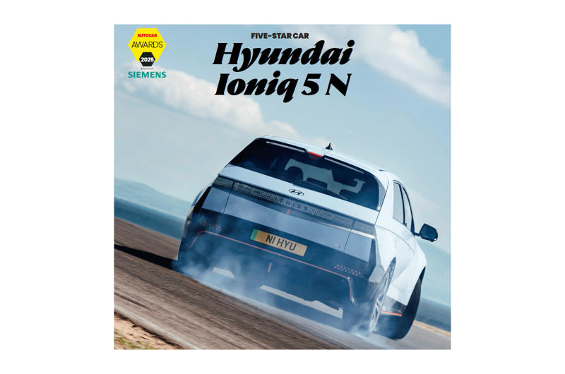 5 STAR CAR: Hyundai Ioniq 5 N 5 STAR CAR: Porsche 911 S/T, 5 STAR CAR: Skoda Superb Estate, 5 STAR CAR: Hyundai Ioniq 5 N, BEST FUN EV: Alpine A290, BRITAIN’S BEST DRIVER’S CAR: McLaren Artura, BEST DREAM CAR: Lamborghini Revuelto, BEST VALUE CAR: Dacia Duster, BEST HYBRID: VW Golf eHybrid, BEST EV: Kia EV3, BEST SMALL CAR: Fiat Grande Panda, BEST SMALL CAR:: Fiat Grande Panda, BEST 4X4: Land Rover Defender Octa, BEST MANUFACTURER: MG
