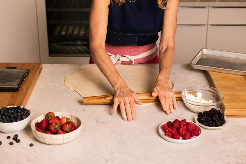 'You have light hands', A pie is made in stages, Square or round?, Get the recipes