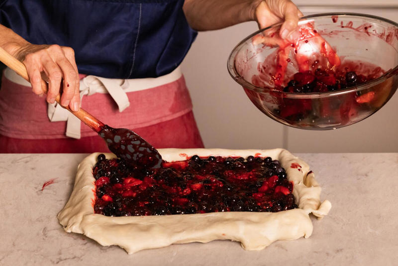'You have light hands', A pie is made in stages, Square or round?, Get the recipes