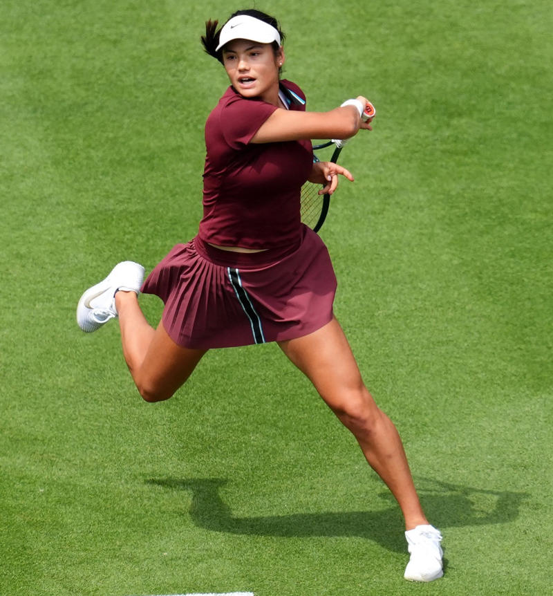 04:29 PM BST, The right winner, 04:25 PM BST, Raducanu 6-4, 1-6, 6-7 (4-7) Joint*, 04:22 PM BST, 3-3 at change of ends in tie-break, 04:18 PM BST, Raducanu 6-4, 1-6, 6-6 Joint*, 04:14 PM BST, Raducanu* 6-4, 1-6, 5-6 Joint, 04:11 PM BST, Raducanu 6-4, 1-6, 5-5 Joint*, 04:07 PM BST, Raducanu* 6-4, 1-6, 4-5 Joint, 04:02 PM BST, Raducanu 6-4, 1-6, 3-5 Joint*, 03:58 PM BST, Raducanu* 6-4, 1-6, 2-5 Joint, 03:51 PM BST, Raducanu 6-4, 1-6, 2-4 Joint*, 03:42 PM BST, Raducanu* 6-4 1-6 2-3 Joint, 03:36 PM BST, Raducanu 6-4 1-6 1-3 Joint*, 03:32 PM BST, Raducanu* 6-4 1-6 1-2 Joint, 03:29 PM BST, Raducanu 6-4 1-6 0-2 Joint*, 03:26 PM BST, Raducanu* 6-4 1-6 0-1 Joint*, 03:20 PM BST, Raducanu 6-4 1-6 Joint*, 03:18 PM BST, Raducanu* 6-4 1-5 Joint, 03:12 PM BST, Tip of the cap to the snapper..., 03:09 PM BST, Raducanu 6-4 1-4 Joint*, 03:08 PM BST, ‘Three slips and counting’, 03:07 PM BST, Raducanu* 6-4 1-3 Joint, 02:54 PM BST, Raducanu 6-4 0-3 Joint*, 02:51 PM BST, Raducanu* 6-4 0-2 Joint, 02:44 PM BST, Raducanu 6-4 0-1 Joint*, 02:39 PM BST, Raducanu* 6-4 Joint, 02:36 PM BST, ‘Raducanu being matched’, 02:34 PM BST, Raducanu 5-4 Joint*, 02:29 PM BST, Raducanu* 4-4 Joint, 02:23 PM BST, Raducanu 4-3 Joint*, 02:21 PM BST, Raducanu* 3-3 Joint, 02:15 PM BST, Raducanu 2-3 Joint*, 02:12 PM BST, Raducanu* 2-2 Joint, 02:08 PM BST, Raducanu 1-2 Joint*, 02:03 PM BST, Raducanu* 0-2 Joint, 01:59 PM BST, ‘Particularly vocal seagull’, 01:59 PM BST, Raducanu 0-1 Joint*, 01:51 PM BST, Raducanu won the toss, 01:49 PM BST, The players are warming up, 01:44 PM BST, Who is Maya Joint?, 01:36 PM BST, Game, set and match..., 01:33 PM BST, At the change of ends..., 01:28 PM BST, We’re into a tie-break, 01:21 PM BST, Buisness end for Burrage, 01:18 PM BST, ‘She’s a close friend of mine’, 01:15 PM BST, Watch: Raducanu’s emotional winning moment yesterday, 01:14 PM BST, Emma up next, 10:51 AM BST, A quick turnaround