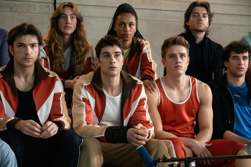8. Olympo: Season 1 - 3,200,000 views 10. Ginny and Georgia: Season 1 - 2,700,000 viewers, 9. Mercy For None - 2,800,000 views, 8. Olympo: Season 1 - 3,200,000 views, 7. FUBAR: Season 2 - 3,300,000 views, 6. Sirens: Limited Series - 3,300,000 views, 5. America's Sweethearts: Dallas Cowboys Cheerleaders Season 2 - 3,300,000 views, 4. Dept Q - 3,400,000 views, 3. The Survivors - 3,400,000 views, 2. Ginny and Georgia: Season 3 - 8,100,000 views, 1. The Waterfront: Season 1 - 8,300,000 views