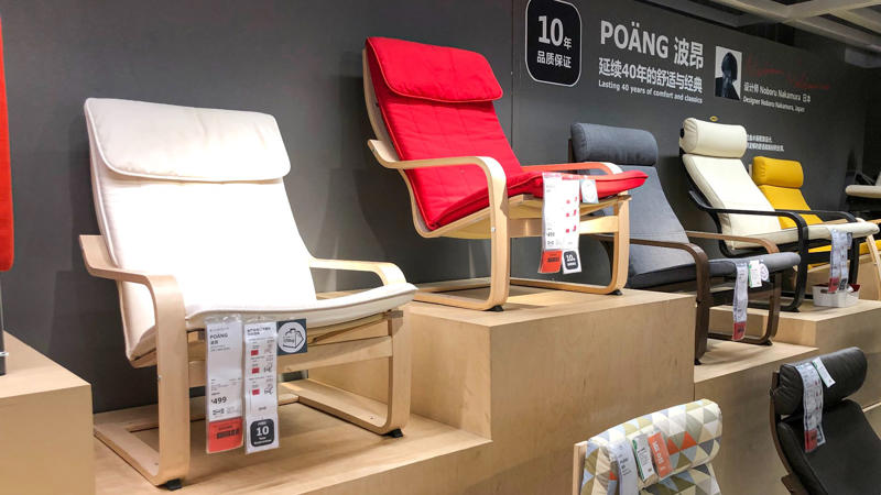 1. POÄNG Armchair 1. POÄNG Armchair, 2. KALLAX Shelf Unit, 3. MALM Dresser, 4. RÅSKOG Utility Cart, 5. SKUBB Storage Boxes, 6. HEMNES Bed Frame, 7. SNIGLAR Crib, 8. VINDRIKTNING Air Quality Sensor, 9. LACK Side Table, 10. TRÅDFRI Smart Bulbs, 1. Malm Bed Frame With Slatted Base, 2. LINNMON Desk Tabletop, 3. KNODD Trash Bin, 4. KLIPPAN Sofa, 5. LACK Wall Shelf, 6. FEJKA Artificial Plants, 7. OFTAST Dishware, 8. FJÄLLBO TV Stand, 9. BLECKA Hook Rack, 10. PLATSA Wardrobe System