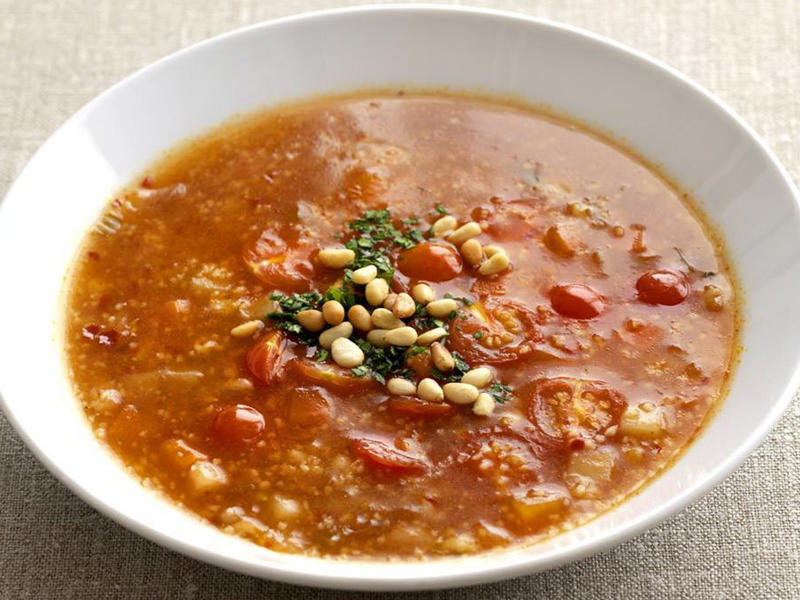 Can I freeze these soups?, Vegetable soup recipes to try,          Quick &amp; easy minestrone &amp; ravioli soup      ,          Quick &amp; easy potato soup with cheddar toasts      ,          Traditional Italian minestrone soup      ,          Smoky mushroom soup with garlic labne      ,          Indian-spiced red lentil and pumpkin soup      ,          Slow cooker curried lentil and tomato soup      ,          Potato and pea soup with pesto, ricotta cream and crispy croutons      ,          Slow-cooker coconut pumpkin soup      ,          Tuscan tomato bread soup      ,          Speedy tofu laksa      ,          Mushroom hot &amp; sour soup      ,          Broccoli and kale soup with lemon creme fraiche      ,          Roasted tomato soup with broccoli pesto      ,          Cauliflower cream soup with mushrooms      ,          Barley and vegetable soup with crunchy seeds      ,          Sweet corn soup with ginger      ,          Spinach, rocket &amp; pea soup with brie croûtes      ,          Spiced lentil and roasted kumara soup      ,          Tomato and fennel soup      ,          Spiced carrot soup with smoked almonds      ,          Cauliflower and parsnip soup      ,          Cream of celeriac soup      ,          Creamy sweet potato and fennel soup with parmesan wafers      ,          Ratatouille soup with pistou      ,          Moroccan vegetable soup with harissa      ,          Spiced pumpkin soup with cinnamon cream      ,          Potato soup with capsicum &amp; almonds      , What to serve with these vegetable soups, More vegetarian comfort meals