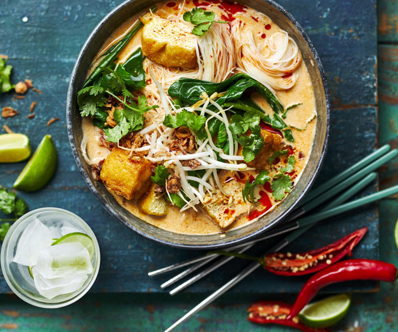 Can I freeze these soups?, Vegetable soup recipes to try,          Quick &amp; easy minestrone &amp; ravioli soup      ,          Quick &amp; easy potato soup with cheddar toasts      ,          Traditional Italian minestrone soup      ,          Smoky mushroom soup with garlic labne      ,          Indian-spiced red lentil and pumpkin soup      ,          Slow cooker curried lentil and tomato soup      ,          Potato and pea soup with pesto, ricotta cream and crispy croutons      ,          Slow-cooker coconut pumpkin soup      ,          Tuscan tomato bread soup      ,          Speedy tofu laksa      ,          Mushroom hot &amp; sour soup      ,          Broccoli and kale soup with lemon creme fraiche      ,          Roasted tomato soup with broccoli pesto      ,          Cauliflower cream soup with mushrooms      ,          Barley and vegetable soup with crunchy seeds      ,          Sweet corn soup with ginger      ,          Spinach, rocket &amp; pea soup with brie croûtes      ,          Spiced lentil and roasted kumara soup      ,          Tomato and fennel soup      ,          Spiced carrot soup with smoked almonds      ,          Cauliflower and parsnip soup      ,          Cream of celeriac soup      ,          Creamy sweet potato and fennel soup with parmesan wafers      ,          Ratatouille soup with pistou      ,          Moroccan vegetable soup with harissa      ,          Spiced pumpkin soup with cinnamon cream      ,          Potato soup with capsicum &amp; almonds      , What to serve with these vegetable soups, More vegetarian comfort meals