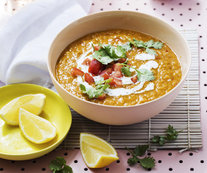 Can I freeze these soups?, Vegetable soup recipes to try,          Quick &amp; easy minestrone &amp; ravioli soup      ,          Quick &amp; easy potato soup with cheddar toasts      ,          Traditional Italian minestrone soup      ,          Smoky mushroom soup with garlic labne      ,          Indian-spiced red lentil and pumpkin soup      ,          Slow cooker curried lentil and tomato soup      ,          Potato and pea soup with pesto, ricotta cream and crispy croutons      ,          Slow-cooker coconut pumpkin soup      ,          Tuscan tomato bread soup      ,          Speedy tofu laksa      ,          Mushroom hot &amp; sour soup      ,          Broccoli and kale soup with lemon creme fraiche      ,          Roasted tomato soup with broccoli pesto      ,          Cauliflower cream soup with mushrooms      ,          Barley and vegetable soup with crunchy seeds      ,          Sweet corn soup with ginger      ,          Spinach, rocket &amp; pea soup with brie croûtes      ,          Spiced lentil and roasted kumara soup      ,          Tomato and fennel soup      ,          Spiced carrot soup with smoked almonds      ,          Cauliflower and parsnip soup      ,          Cream of celeriac soup      ,          Creamy sweet potato and fennel soup with parmesan wafers      ,          Ratatouille soup with pistou      ,          Moroccan vegetable soup with harissa      ,          Spiced pumpkin soup with cinnamon cream      ,          Potato soup with capsicum &amp; almonds      , What to serve with these vegetable soups, More vegetarian comfort meals