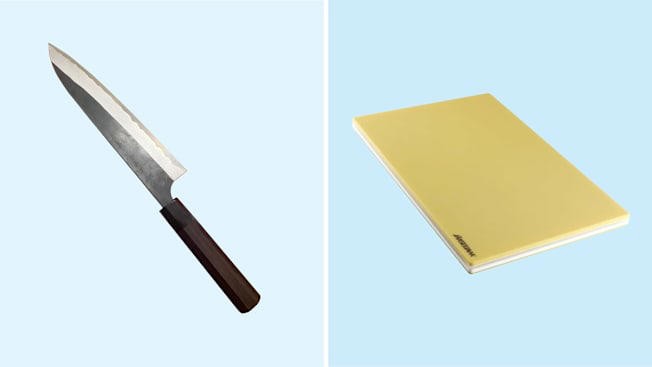 Yoshimi Kato Carbon Steel Gyuto Knife, Hasegawa Cutting Board, Vitamix 5200 Blender, All-Clad D3 Cookware, Le Creuset Dutch Oven, KitchenAid Commercial Series Mixer, 8 Affordable Indulgences 