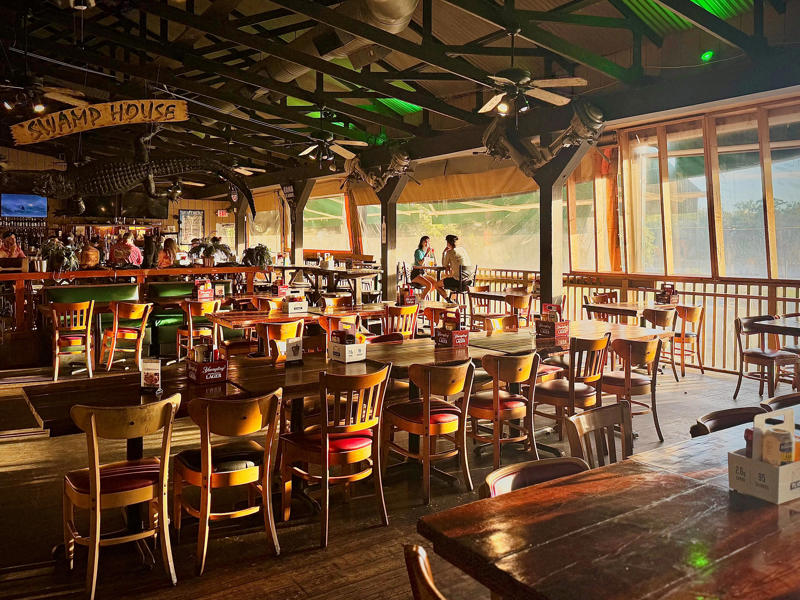 Cabbage Key Bar and Restaurant | Fort Myers, Captain Dave's on the Gulf | Destin, Gator Joe's Beach Bar & Grill | Ocklawaha, J.R.’s Old Packinghouse Cafe | Sarasota, Linger Lodge | Bradenton, Marsh Landing | Fellsmere, Okeechobee Steakhouse | West Palm Beach, The Old Fish House Bar and Grill, The Point Restaurant | Perdido Key, Reececliff Family Diner | Lakeland , Shell Oyster Bar | Tallahassee, Singleton’s Seafood Shack | Mayport, Skipper's Smokehouse l Tampa, The Snook Inn l Marco Island, Swamp House Riverfront Grill | DeBary, Waldo’s Restaurant & Bar