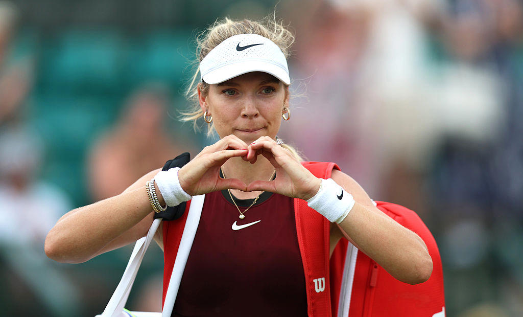      At a glance   , ‘Emma Raducanu has the ability to beat anyone’, Katie Boulter has ‘taken confidence’ from big wins, One to watch: Sonay Kartal,      Why Sonay Kartal could be set for a big breakthrough   , ‘British girls know grass much better than anyone else’, Will Andy Murray coach one of Britain’s women?