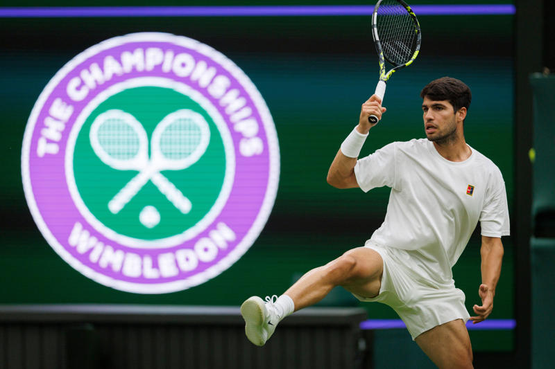 WIMBLEDON 2025 - LATEST UPDATES, Emma Raducanu to play a Brit in round one!, Jacob Fearnley vs Joao Fonseca, Henry Searle vs Ethan Quinn, Billy Harris vs Hubert Hurkacz, Arthur Fery vs Alexei Popyrin, Dan Evans vs Jay Clarke, Jack Pinnington Jones vs Tomas Martin Etcheverry, Jack Draper vs Sebastian Baez, Johannus Monday vs Tommy Paul (13), Jannik Sinner vs Luca Nardi, Draper's path to final from R3 onwards, Jack Draper in same half as Jannik Sinner!, Men's singles underway!, British first round matches – women’s singles:, Women's singles draw!, Coco Gauff vs Dayana Yastremska, Fran Jones vs Yulia Starodubtseva, Heather Watson vs Clara Tauson, Jodie Burrage vs Caty McNally, Petra Kvitova vs Emma Navarro, Naomi Osaka vs Talia Gibson, Sonay Kartal vs Jelena Ostapenko!, Harriet Dart vs Dalma Galfi!, Hannah Klugman vs Leylah Fernandez, Katie Boulter vs Paula Badosa!, Aryna Sabalenka learns first round opponent!, All the seeds are in their place!, Seeds being placed in the draw!, Ladies singles draw!, Who is seeded for Wimbledon?, When is the Wimbledon draw?, Who is seeded for Wimbledon?, From San Diego to Wimbledon: meet Britain’s college hotshot Oliver Tarvet, 10 players to watch out for at Wimbledon, 10 players to watch out for at Wimbledon, 10 players to watch out for at Wimbledon, Wimbledon men's singles winner odds, 10 players to watch out for at Wimbledon, 10 players to watch out for at Wimbledon, Emma Raducanu hoping to get her head right in time for Wimbledon, What is Jack Draper expecting from Wimbledon?, Jack Draper determined to make his mark at Wimbledon, Wimbledon semi-finalist Donna Vekic: ‘I always have a heartbreaker on the grass’, Wimbledon set to unveil statue of Andy Murray in 2027, Andy Murray plans to keep his kids away from ‘damaging’ social media, Barbora Krejcikova picks up injury scare ahead of Wimbledon title defence, How much do players earn at Wimbledon round-by-round?, How much do players earn at Wimbledon?, French Open breakout star Lois Boisson sees Wimbledon hopes dashed, Who are the Wimbledon wildcards? Meet the 14 British hopefuls handed SW19 opportunity, How to watch Wimbledon on TV, What is the full Wimbledon schedule?, When does Wimbledon start?, Who is seeded for Wimbledon?, Who is seeded for Wimbledon?, Wimbledon draw live, Good morning!