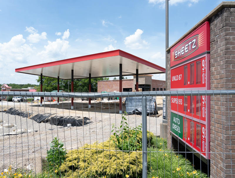 Why is Sheetz rebuilding an already successful location?, Will the new location be larger?, When did construction begin on the new Sheetz?, Is the new Sheetz store opening tomorrow?, Will the new Sheetz be as cool as the last one?