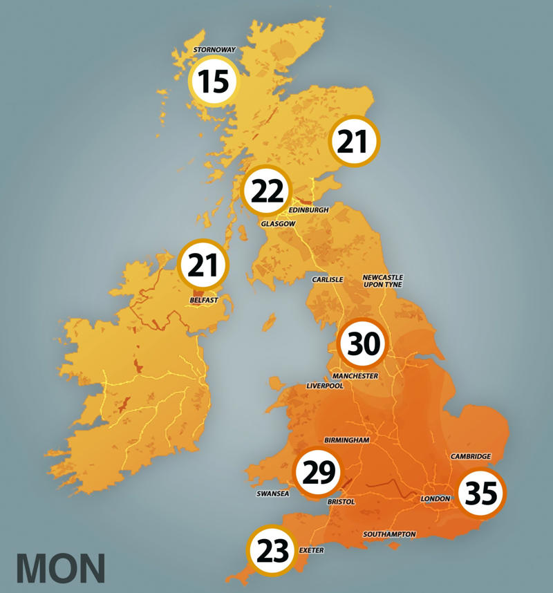      Sign up for all of the latest stories   , Is there officially going to be a heatwave this week?, How long will the hot weather last?, Which areas of the UK will see the warmest weather?, What is the hottest the UK has ever been?