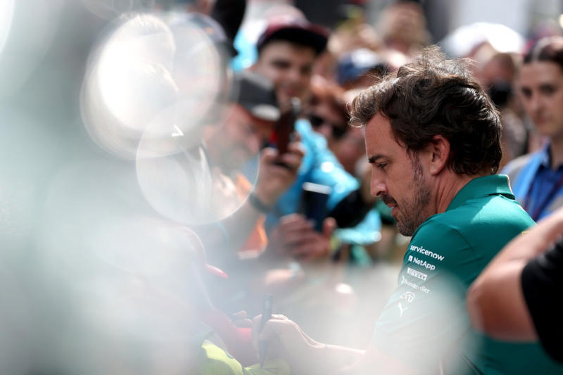 Lewis Hamilton, Ferrari, Fernando Alonso, Aston Martin Racing, Max Verstappen, Red Bull Racing, Brake marker Lego block, Pierre Gasly, Alpine, Mari Boya, Aston Martin F1 Team, Esteban Ocon, Haas F1 Team, Charles Leclerc, Ferrari, Carlos Sainz, Williams, The Red Bull mascot with a lady wearing traditional a dirndl dress, Lando Norris, McLaren, Overview, Nico Hulkenberg, Sauber, Frederic Vasseur, Ferrari, Fernando Alonso, Aston Martin Racing, George Russell, Mercedes, Andrea Kimi Antonelli, Mercedes, Oliver Bearman, Haas F1 Team, Pierre Gasly, Alpine, Andrea Kimi Antonelli, Mercedes, Oliver Bearman, Haas F1 Team, Lando Norris, McLaren, Oscar Piastri, McLaren, Lando Norris, McLaren, Oscar Piastri, McLaren, Pierre Gasly, Alpine, George Russell, Mercedes, Esteban Ocon, Haas F1 Team, Lewis Hamilton, Ferrari, Andrea Kimi Antonelli, Mercedes, Nico Hulkenberg, Sauber, Lance Stroll, Aston Martin Racing, Fernando Alonso, Aston Martin Racing, Isack Hadjar, Racing Bulls, Franco Colapinto, Alpine, George Russell, Mercedes, Max Verstappen, Red Bull Racing, Nico Hulkenberg, Sauber, Fernando Alonso, Aston Martin Racing, Esteban Ocon, Haas F1 Team, Oliver Bearman, Haas F1 Team, Lando Norris, McLaren, Liam Lawson, Red Bull Racing, Yuki Tsunoda, RB F1 Team, Nico Hulkenberg, Sauber, Rain and hail falls at the circuit, Pierre Gasly, Alpine, A helicopter fly's over the track