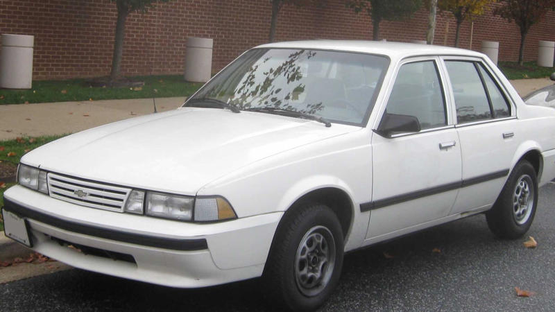 1. Chevrolet Vega (1971–1977), 2. Chevrolet SSR (2003–2006), 3. Chevrolet Monza (1975–1980), 4. Chevrolet City Express (2015–2016), 5. Chevrolet Cobalt (2005–2010), 6. Chevrolet Cruze (2011–2015), 7. Chevrolet Malibu Maxx (2004–2007), 8. Chevrolet Lumina (1990–2001), 9. Chevrolet Cavalier (1988–2005), 10. Chevrolet Bolt EV (2017–2021), 1. Chevrolet Impala, 2. Chevrolet Silverado, 3. Chevrolet Suburban, 4. Chevrolet Camaro, 5. Chevrolet Corvette, 6. Chevrolet Malibu, 7. Chevrolet Bel Air, 8. Chevrolet Chevelle, 9. Chevrolet Tahoe / Avalanche / GMC C/K, 10. Chevrolet Volt / Bolt EV