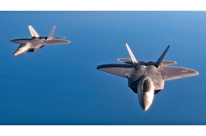 9: Lockheed Martin F-22 Raptor 10: Grumman F-14 Tomcat, 9: Lockheed Martin F-22 Raptor, 8: McDonnell Douglas F-4 Phantom II, 7: North American F-86 Sabre, 6: F-15 Eagle, 5: Vought F4U Corsair, 4: Grumman F4F/FM Wildcat, 3: Republic P-47 Thunderbolt, 2: North American P-51 Mustang, 1: Grumman F6F Hellcat