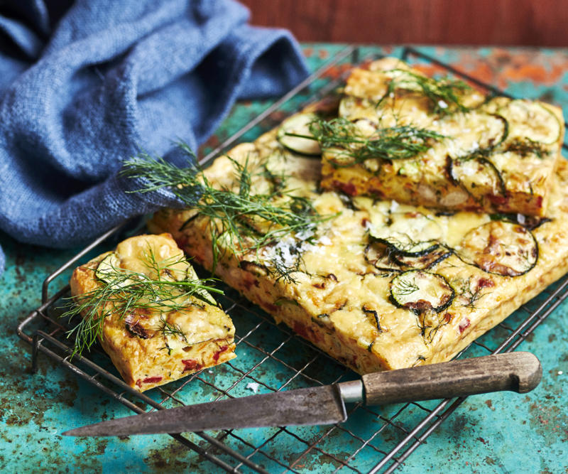 Spicy zucchini omelette , Zucchini and corn frittatas , Zucchini fritters with tzatziki , Zucchini slice , Corn, zucchini and chickpea fritters , Air fryer zucchini balls with lemon yoghurt , Spicy zucchini & ricotta stuffed pasta shells , Zucchini fritters with makrut lime crème , Chicken stir fry with zucchini noodles , Honey soy pumpkin with zucchini noodles and cashews , Chicken, zucchini and freekeh soup , Zucchini Greek salad , Prawn cocktail with zucchini and mint salad , Zucchini and haloumi slice , Ricotta zucchini rolls with roasted tomato sauce , Quinoa salad with zucchini and fetta , Romesco sauce with eggplant and zucchini , Roast vegetable and pesto vegan lasagne , Turkish zucchini fritters with garlic yoghurt sauce , Quinoa zucchini haloumi burgers , Lemon and zucchini polenta cake , Zucchini slice with carrot and bacon , Zucchini and corn muffins , Asparagus, peas and zucchini with fresh mint , Chocolate and zucchini cake , Zucchini and walnut loaf , Tagliatelle with zucchini and prosciutto , Zucchini and feta slice , Zucchini soup , Zucchini gratin , Zucchini and mascarpone tarts , Zucchini and ricotta farfalle , Zucchini and mint couscous salad , Zucchini, pea and corn purée , Zucchini relish , Pasta with zucchini and lemon garlic sauce , Zucchini fritters with skordalia , How to choose and store zucchini, More ideas for zucchini recipes