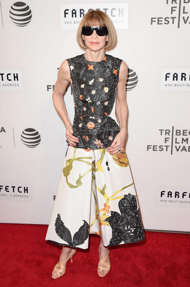 A 20-year love affair "Nuclear Wintour", The big sunglasses, Before Vogue, Her first Vogue cover broke the norm, She has three siblings, The Met Gala, One of the highest pop culture honors, The Dame is punctual, The immaculate bob cut, Her first marriage, First child, A 20-year love affair, And she’s a big fan of Michelle Obama, They go way back, The morning routine you'd expect, A soft spot for Federer, Want her to hire you?, 'The Devil Wears Prada' (2006), Prada power lunch, The occupational hazard of loving fur, Her favorite literary fashion icon